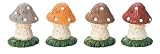 GREEN HOUSE 【Mush Room】 Ornament 3337 ×4個セット (1個あたりφ55×85mm)