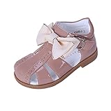 Pettigirl キッズサンダル ベビー シューズ 滑り止め マジックテープ パーティー 結婚式 ガールズ 子供靴