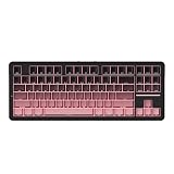 ATK A87 Pro ワイヤレス メカニカル キーボード 87キー TKL ガスケットマウント ホットスワップ トライモード RGB (ブラックベリー)