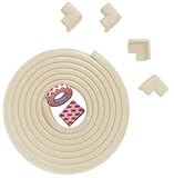 HuanX35 6.5Ft Edge Protectors + 4 Corner Cushion Baby Safety Edge Corner Cushion Anti-Collision Angl