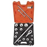 BAHCO(バーコ) Socket Wrench Set インチソケットセット 3/4 差込角19mm SLX17AF