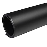 [FUPUONE] 商品撮影用背景紙 PVCペーパー バックシート 7色 70×140cm (黒)