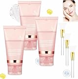 コラーゲン ナイト ラッピング マスク、コラーゲン ピールオフ マスク、ディープ コラーゲン リフティング マスク、韓国スキンケア (3本)