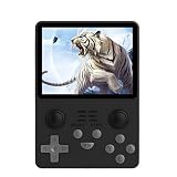 RGB20S 携帯型レトロゲーム機 本体内蔵ゲーム搭載 3.5インチIPSスクリーン搭載ポータブルゲームプレイヤーポータブルポケットビデオ コンソール、メモリカード付き (256G,G) [並行輸入品]
