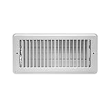 Accord ABSWWH410 Sidewall/Ceiling Register, 4-Inch x 10-Inch(Duct Opening Measurements), White [並行輸入