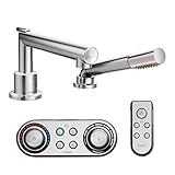 Moen TS92004 Arris Roman Tub Faucet with Hand Shower and IO Digital Technology, Chrome [並行輸入品]