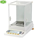 Hanchen FA-2104 0.1mg~210g 計量分析用電子天秤 デジタルスケール 高精度電子天びん 精密計量天秤 業務用電子計量器はかり 受け皿はかり 風袋引き機能 ガラス風防 (FA210
