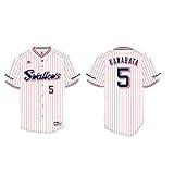 Majestic(マジェスティック) 東京ヤクルトスワローズ グッズ 川端慎吾 レプリカユニホ...