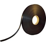 TRUSCO(トラスコ) 耐候性マジックバンド結束テープ 両面 20mm×30m 黒 TMKT-20W-BK
