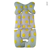 Nice Days（ナイス　ディズ）　 ベビーカーシート クッション チャイルドシート 柔らかい オールシーズン (笑顔)