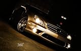 Mercedes CLS 55 360 Forged Spec 5ive 18 x 24メタルアルミ壁アート
