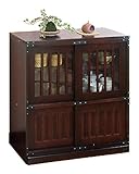 民芸調 キャビネット 木製 収納 TKM-722502