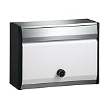 ナスタ(NASTA) 戸建・集合郵便受箱(防滴型)ピュアホワイト KS-MB34S-L-PW