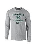 NCAAマスコットブロックアーチロングスリーブTシャツ L グレイ