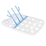 Baoblaze 全2色　ボトル乾燥ラック　洗浄器具　乾燥棚　幼児 - 青