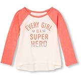 THE CHILDREN'S PLACE(ザ・チルドレンズプレイス) アクティブインベリッシュグラフィックトップ トップス長袖Tシャツ 2歳【並行輸入】