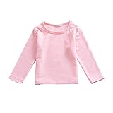 Cutelove　ボトムシャツ　Tシャツ　純色　ロングスリーブ　長袖　ロングズボン　綿　男の子　ボーイズ　女の子　ガールズ　ベビー　赤ちゃん　幼児　秋　春　冬　可愛い　ファッション　素敵　カジュアル　