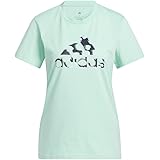 [アディダス] 半袖 Tシャツ アニマルプリント バッジ オブ スポーツ 半袖Tシャツ ETM38 レディース