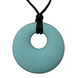 グリーンシリコンno BPA MomペンダントネックレスTeething授乳赤ちゃんTeether Chewableリング