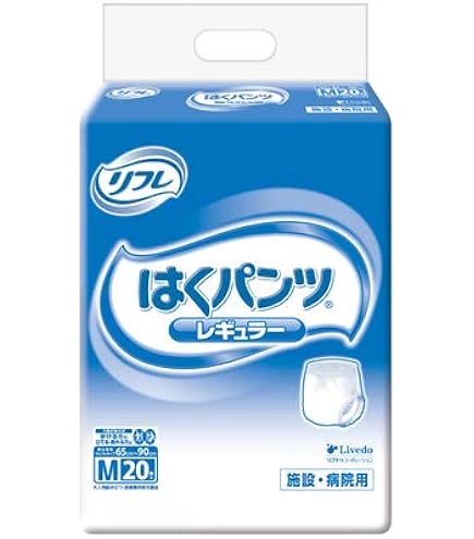 リフレ はくパンツ レギュラー L 18枚入り 6個セット リフレ はくパンツ レギュラー L 18枚入×6袋 (ケース販売) リフレ