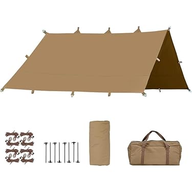 新品】TC レクタ タープ (5m×3m)と ボストンバッグのセット