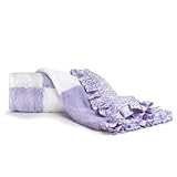CoCaLo Mix & Match Patchwork Fur Blanket, Lavender by Cocalo