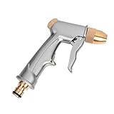 Baosity スプレーガン　高圧洗浄　ホースノズル　散水ノズル　調整可能　洗車　掃除　園芸　アルミニウム合金