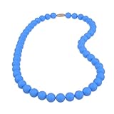 Jelly Strands Kate Baby Teething Necklace Indigo by Jelly Strands