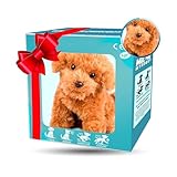 ロボット犬 犬型ペット ai犬型 おもちゃ 吠え 動く 尻尾を振る 子供向け電子ぬいぐるみロボット プレゼントとして