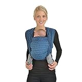 Hoppediz Woven Baby Sling (Jacquard Darjeeling Aquamarine, 4.60 m) by Hoppediz