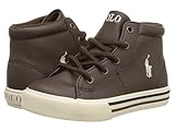 (ポロラルフローレン) Polo Ralph Lauren キッズカジュアルシューズ・・スニーカー・靴 Scholar Mid (Toddler) Chocolate Tumbled 6 Toddle
