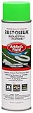 Rust-Oleum 257403 Industrial Choice Athletic Field Inverted Striping 17 oz Spray Paint, Fluorescent 