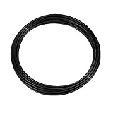 TRUSCO ポリウレタンチューブ 10X6.5mm 10M巻 ブラック