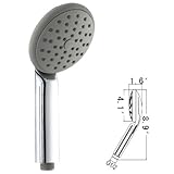 Ana Bath hs1331 4インチ1機能ハンドヘルドシャワー、PVDブラッシュニッケル仕上げ