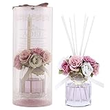 不二貿易 リードディフューザー ルームフレグランス 内容量80ml クラッシックフローラル 室内用 綿 スティック アデル 13934
