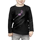歌う音符 子供服 春秋 長袖 Tシャツ トレーナー 丸い襟 キッズ 男の子 女の子 ベビー おしゃれ カジュアル ファッション 可愛い