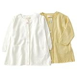 【アウトレット】 Biquette Club ニットカーディガン(80～130cm) キムラタンの子供服 イエロー 120 ( 80217x80417-141a )