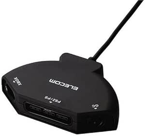 Amazon Elecom 3in1ゲームパッドコンバータ Jc Ps303ubk エレコム パソコン 周辺機器 通販