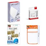 【4点セット:本体+ACアダプター+フィルム+ポーチ】2DS Newニンテンドー2DS LL ホワイト×ラベンダー
