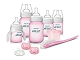 Philips AVENT フィリップス アヴェント Classic Plus 乳幼児スターター ギフトセット (ピンク) [並行輸入品]