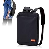 エレコム パソコンバッグ off toco(オフトコ) MacBook 対応 縦持ち リュック 11.6/12/12.1/12.5/13/13.3 ブラック BM-OF03BK