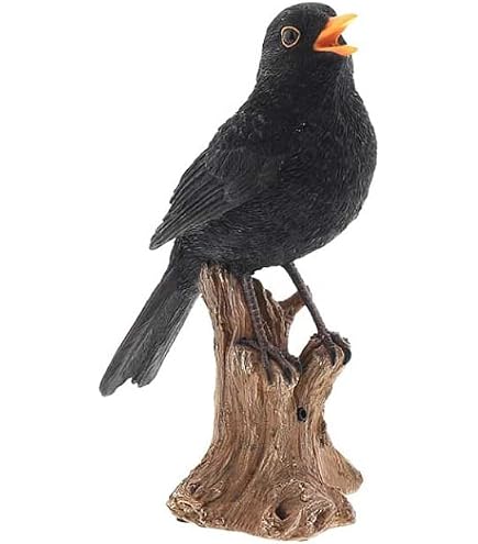 Amazon.co.jp: 縁起物 天然木 カルガモ 鳥 木彫り置物 カモ 鴨 小鴨