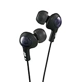 JVC Gumy Plus Inner-Ear Earbuds, Black [並行輸入品]
