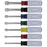 Husky 7 Piece Nut Driver Set [並行輸入品]