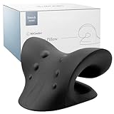 首 マッサージ ストレッチ 首枕 【自宅でたった5分】 首 肩 肩甲骨 周りを 伸ばす 枕 [MyComfort] リラックス 首まくら (