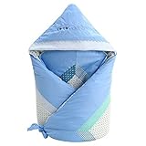 Aivtalk Unisex Infant Baby Winter Thickened Swaddle Blanket Wrapsack Blanket Blue by Aivtalk