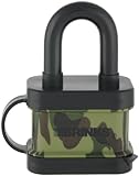 Brinks 162 – 40053 1 – 9 / 16インチ40 mmラミネートスチール、耐候性、Camoflauge南京錠、1パック