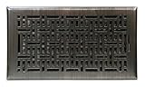 Accord Ventilation AMFRRBB612 Wicker Design Floor Register, Oil Rubbed Bronze, 6 x 12, Brown by Grey