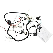 ATVバギー用 ５０ｃｃエンジン 配線セット Amazon | 電気起動エンジン配線ハーネス キット PVCとABS素材