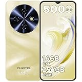 OUKITEL C5 Simフリー スマホ 16GB RAM+256GB ROM 1TB拡張可能 6.52 インチ HD+大画面 5000mAh大容量バッテリー スマホ 13MP+5MPカメラ スマートフォン 4GデュアルSIM docomo/au/SoftBank/Rakutenモバイル対応 AI対応/BT5.0/GPS/OTG/200+言語対応/顔認証/技術適合認証 ゴールド